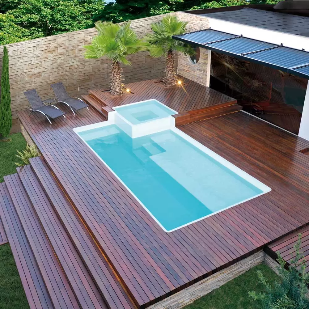 Piscina de Fibra Kisol