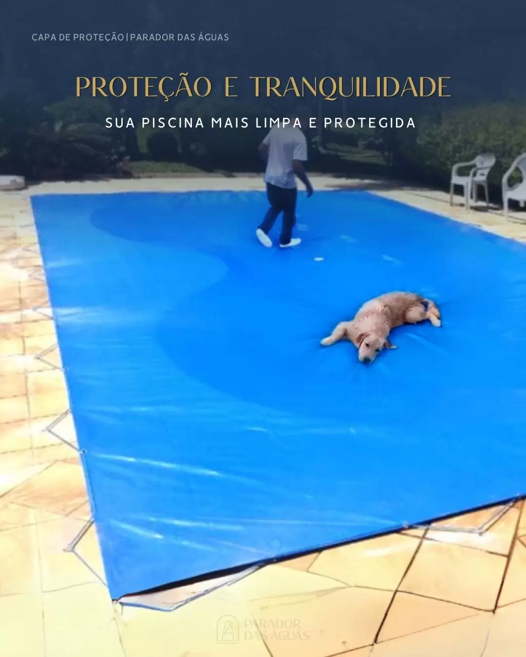 Capa de proteção piscina